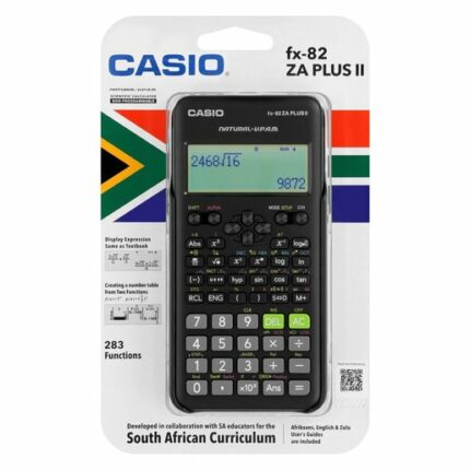 Casio Fx Za Plus Ii Black Scientific Calculator Cacellular