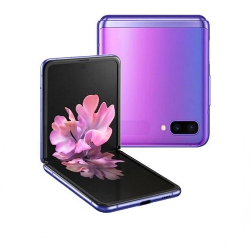 galaxy flip purple