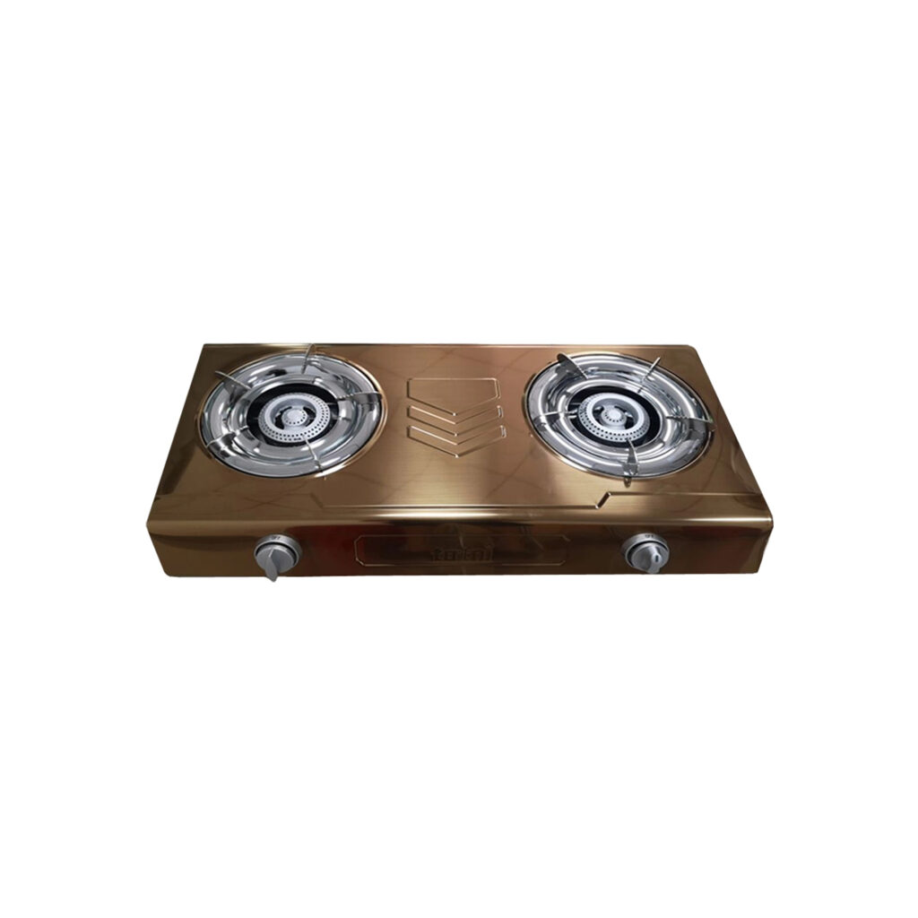 Totai 2 Burner Tabletop Gas Stove Rose Gold CaCellular