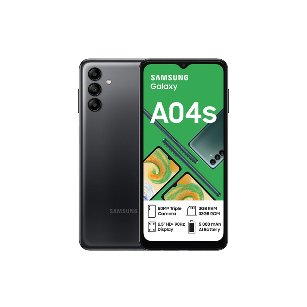 Samsung Galaxy A04s 32GB Dual Sim Black | CaCellular