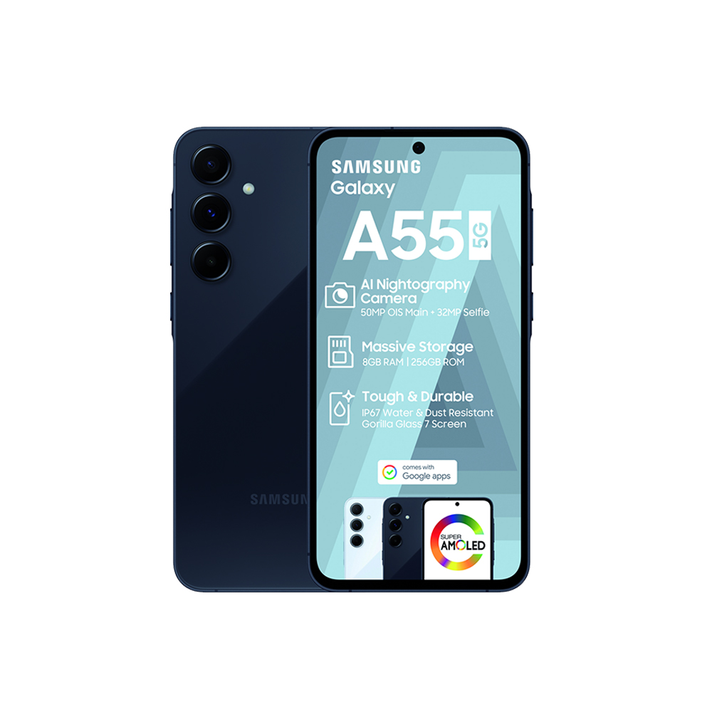 Samsung Galaxy A55 5G 256GB Awesome Navy | CaCellular