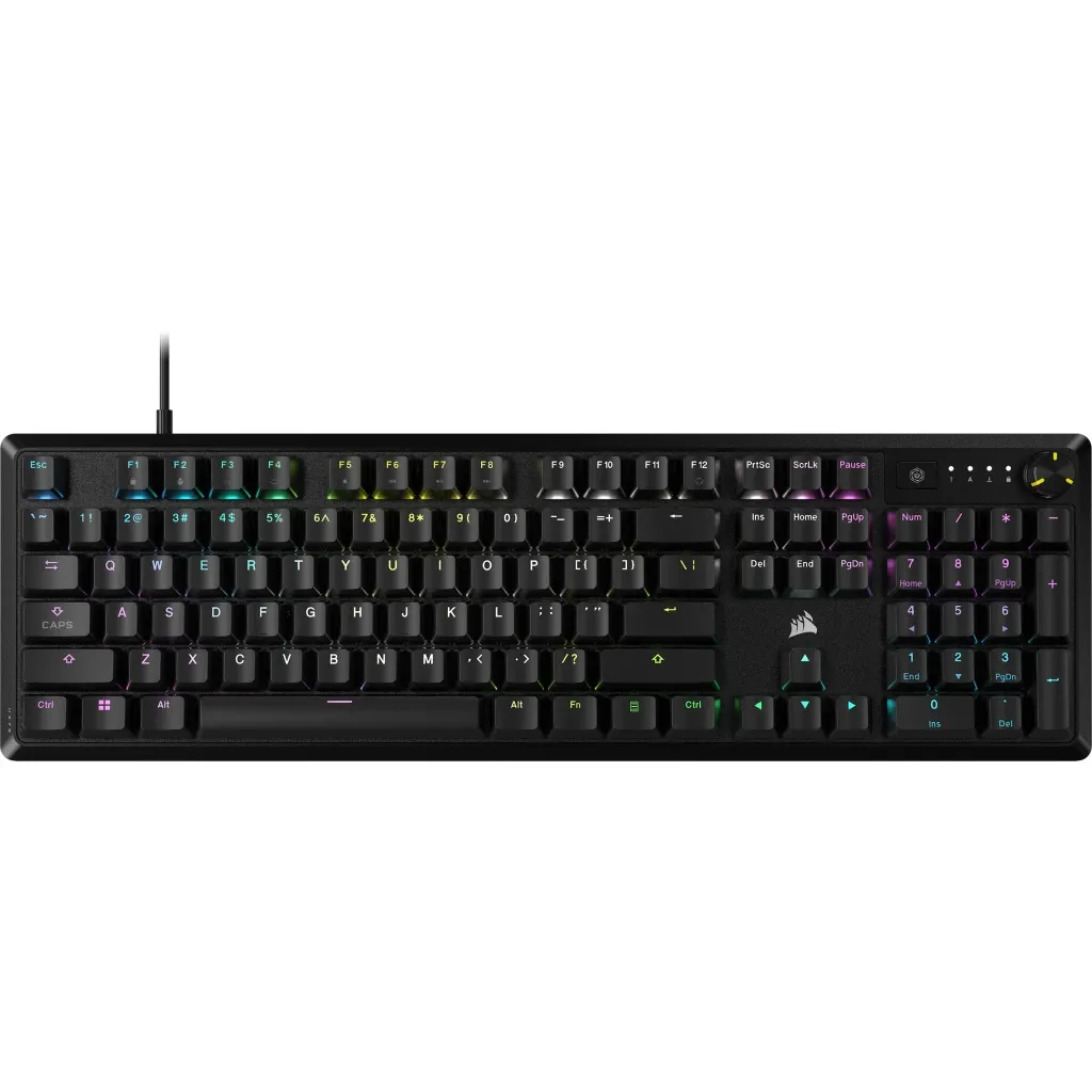 CORSAIR K70 CORE RGB Mechanical Gaming Keyboard – CORSAIR Red Linear ...