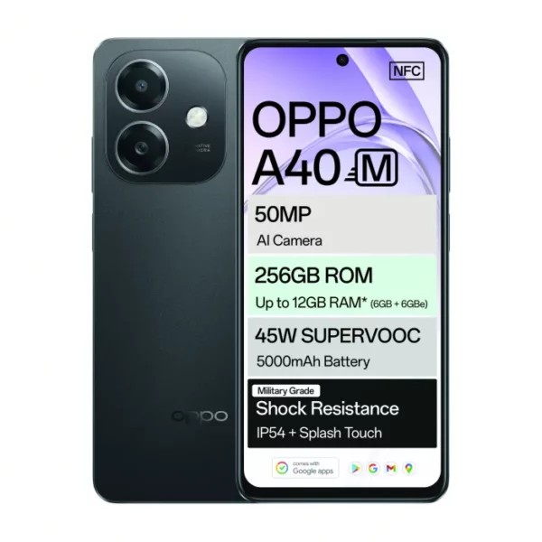 oppo_a40m_sparkle_black_front_and_back_dmp_ecommerce_e18e
