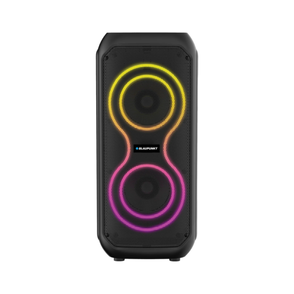 Blaupunkt-BSP101-Infinite-20W-Party-Speaker-with-Wired-Mic-Front-View