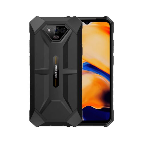 Ulefone-Armor-X13-black-front-back-