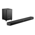 VolkanoX Supersonic 2 Series 2.1 200w Soundbar System with Wireless Subwoofer - Black