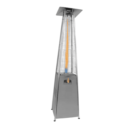 Alva patio gas heater quartz glass tube