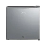 MIDEA 43L SINGLE DOOR BAR FRIDGE - SILVER - 75W