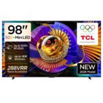 TCL 98C7L 98-Inch Premium Mini LED 144Hz TV with B&O Sound