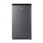 TCL F117SDG 90L Nett Single Door Bar Fridge - Grey