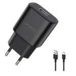 Oraimo Power Cube 2 Charger with Cable- OCW-E65S+C53