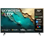 Skyworth 75-inch QLED Google TV-75Q6600H