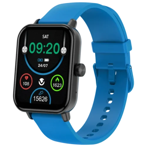 Volkano Chroma Series Smartwatch with Blue Strap