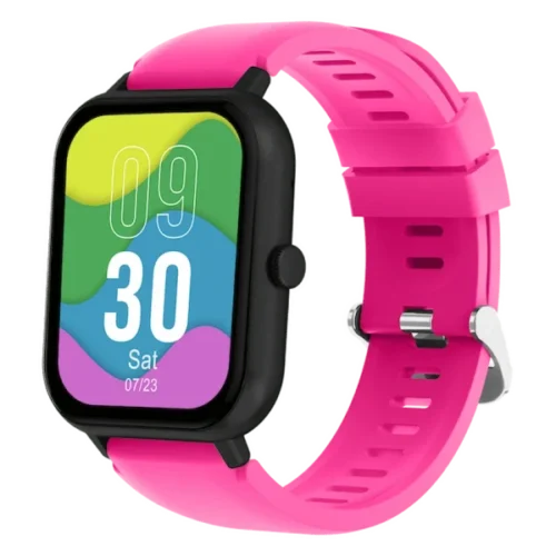 Volkano Chroma Series Smartwatch with Pink Strap
