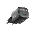 ANKER ZOLO 1 PORT 30W PD WALL CHRGR Black