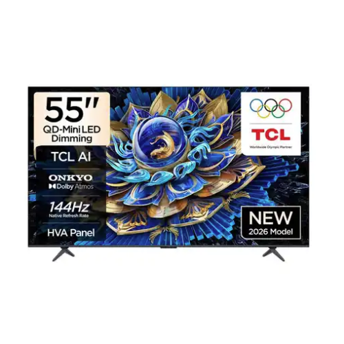 TCL 55″ P8L QD-Mini LED 144Hz Google Smart TV – 55P8L